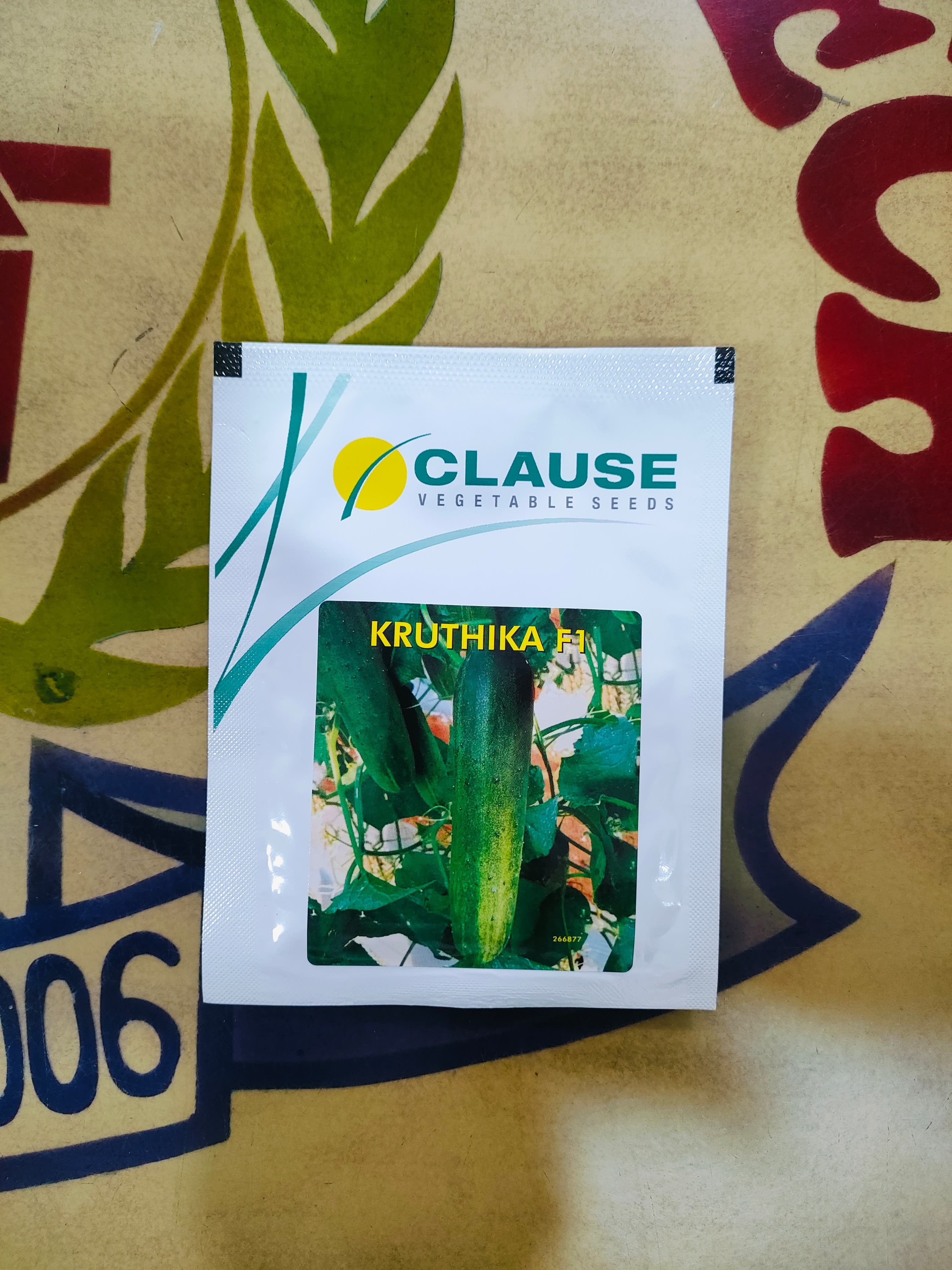 Clause Kruthika 10g F1 | Hybrid Cucumber Seeds